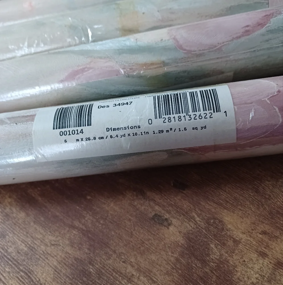 Sapphire ready pasted shiny vinyl border-4 rolls